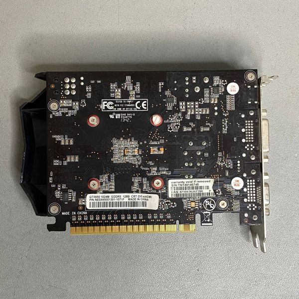 Видеокарта 1Gb GeForce GTX 650, Palit GTX650 1024M GDDR5 128B CRT DVI mHDMI, PCI-E