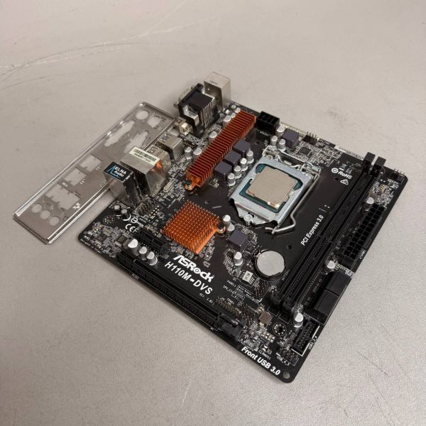 Комплект мат плата s-1151 H110+ i5-7400 