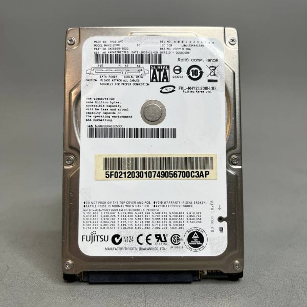 Жесткий диск Fujitsu 120 Гб MHY2120BH 