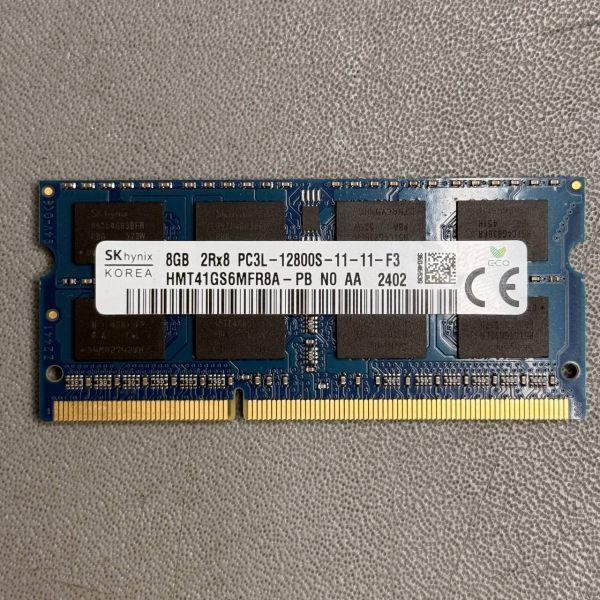 Оперативная память SODIMM DDR3L 8GB PC12800 1600МГц Hynix HMT41GS6MFR8A-PB