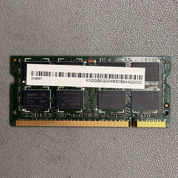 Оперативная память DDR2 2Gb 667 Mhz Hynix HYMP125S64CP8-Y5 PC2-5300 SO-DIMM для ноутбука