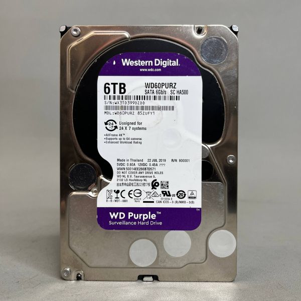 Жесткий диск Western Digital WD60PURZ 6Tb IntelliPower SATAIII 3.5