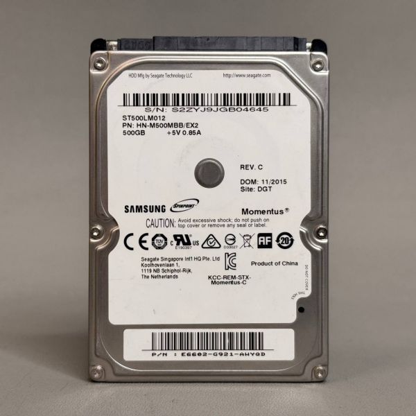 Жесткий диск Seagate Momentus 500 GB ST500LM012