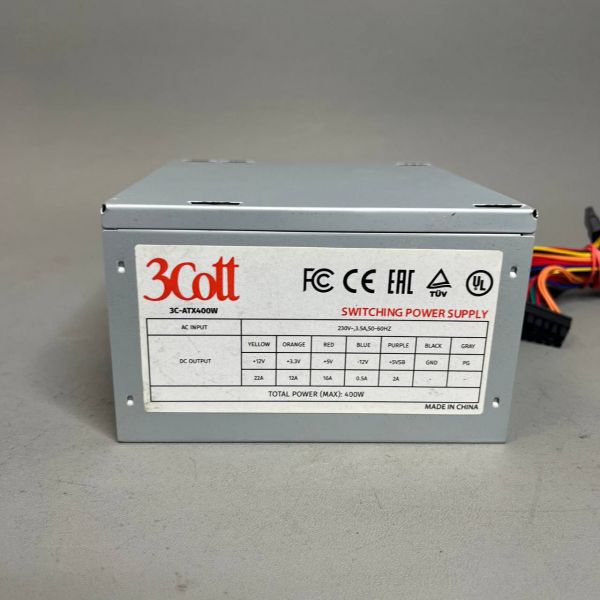 Блок питания 3Cott 3C-ATX400W