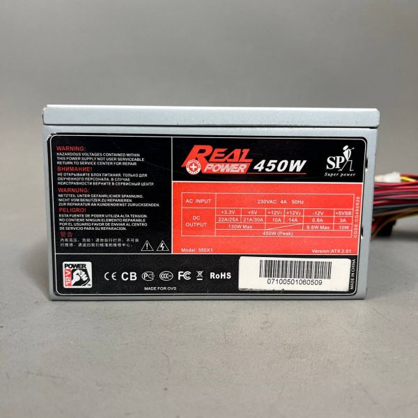 Блок питания REALPOWER 450W