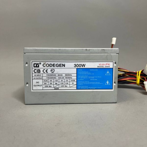 Блок питания Codegen  200X, 300 W, ATX, OEM