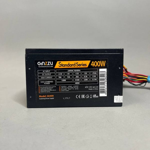 Блок питания SA400 GINZZU 400 Вт