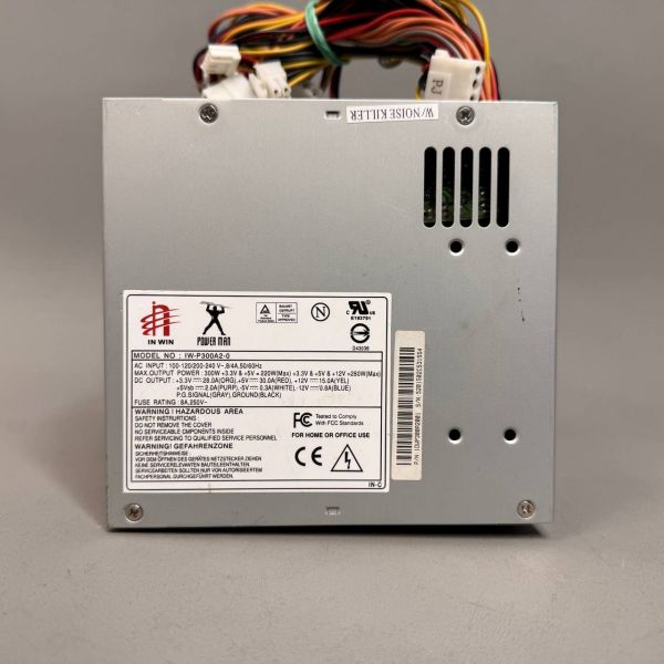 Блок питания 300W Powerman IW-P300A2-0 20+4/noSATA/80fan ATX