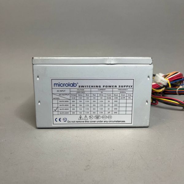 Блок питания Microlab M-ATX-360W 360W