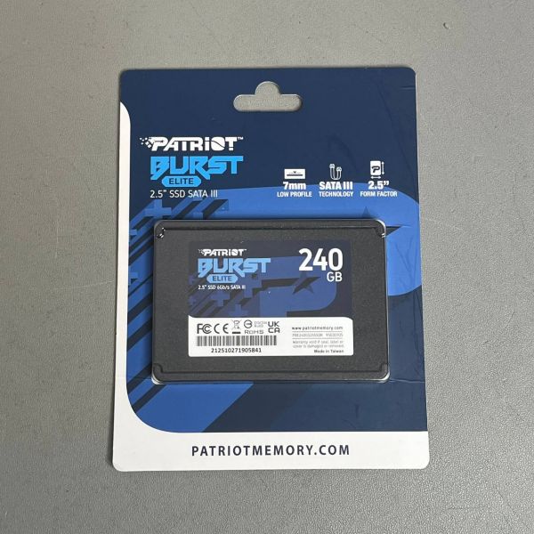SSD Patriot 240GB BURST PBE240GS25SSDR SATA 2.5