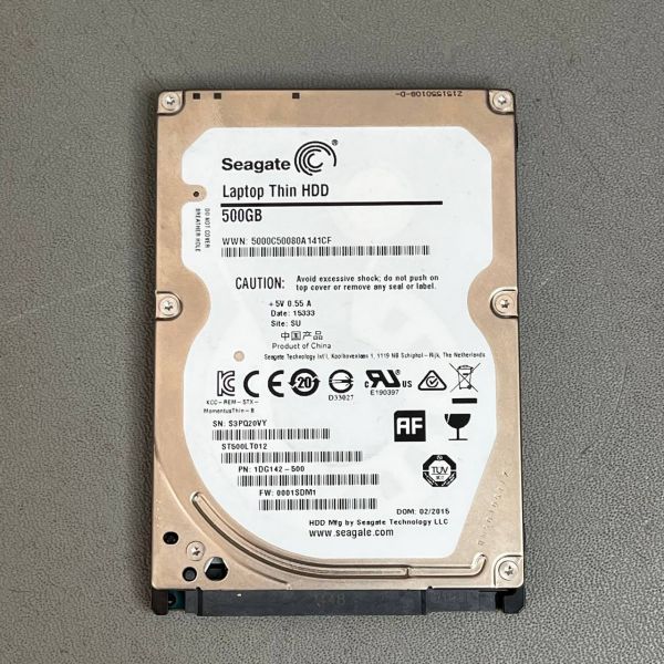 Жесткий диск Seagate Momentus 500 ГБ ST500LT012