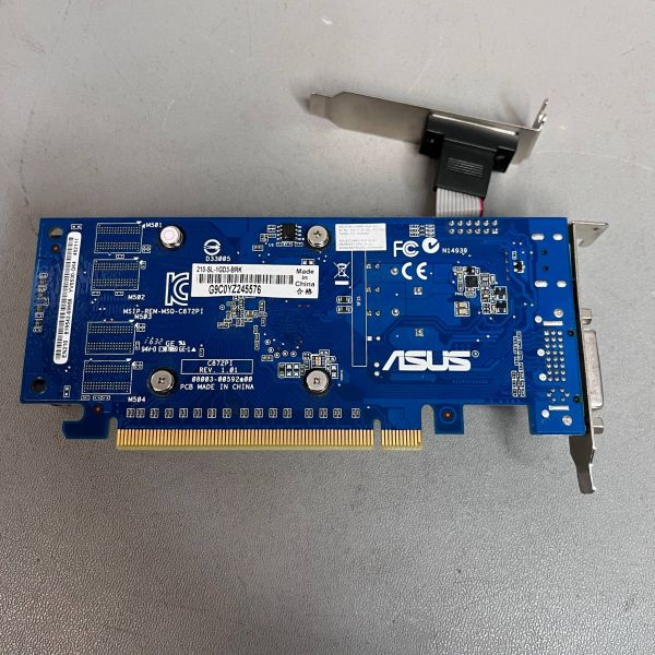 Видеокарта ASUS GeForce 210 Silent 1 Гб , 210-sl-1gd3-brk