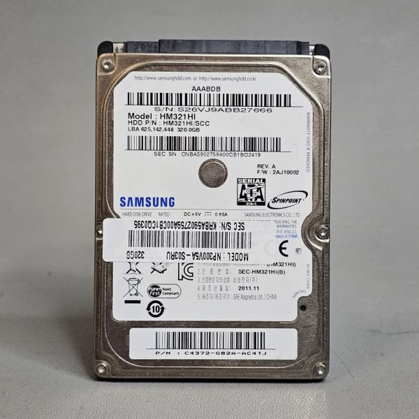 Жесткий диск 320Gb  Samsung HM321HI