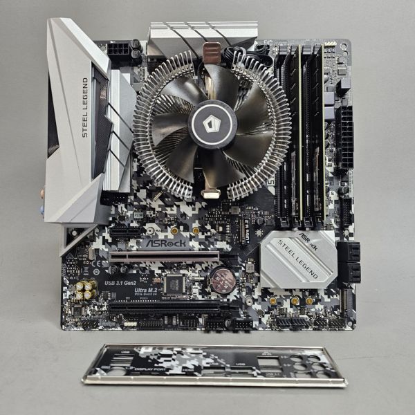 Комплект ASRock B450M STEEL LEGEND +R3 3200G + 16Гб + кулер