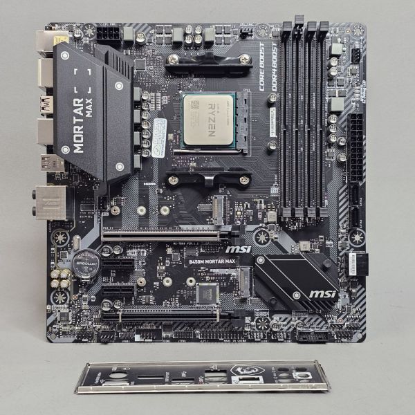 Комплект MSI B450M mortar MAX +R3 3200G