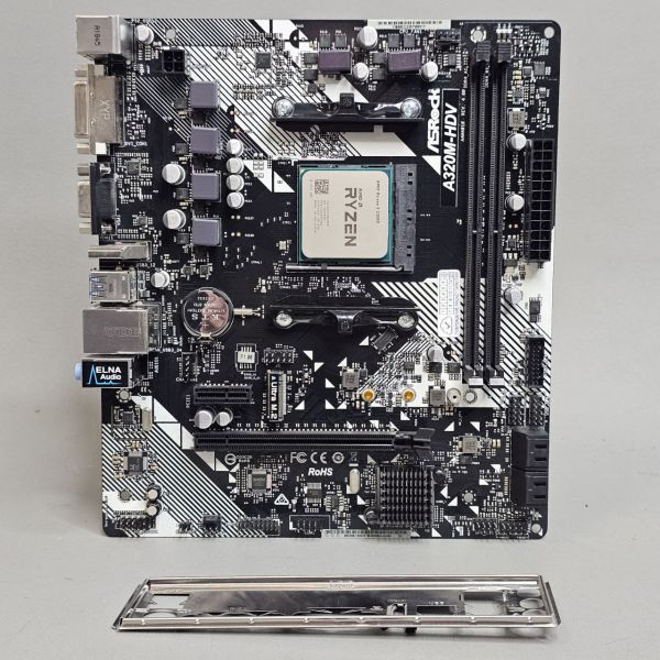 Комплект Asrock A320M-HDV +R3 2200G