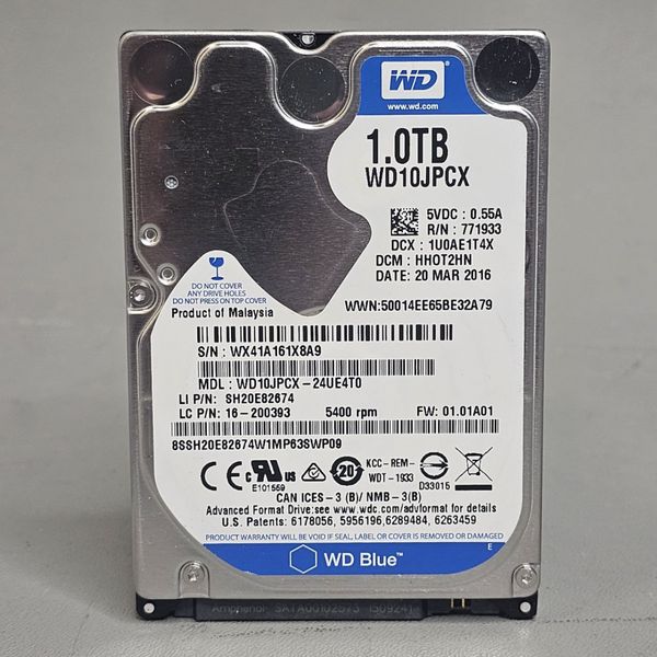 Жесткий диск WD 1 Тб WD10JPCX
