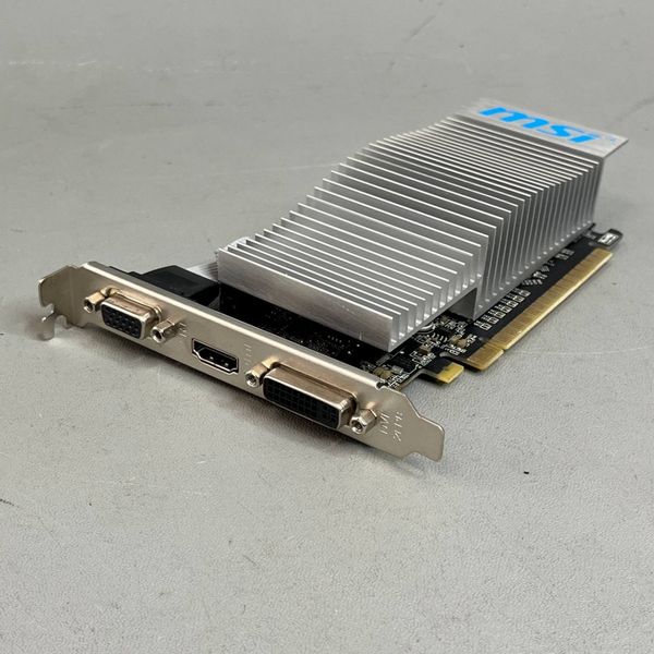 Видеокарта PCI-E MSI GeForce GT 210 Silent LP 1Gb  64bit DDR3 N210-TC1GD3H/LP