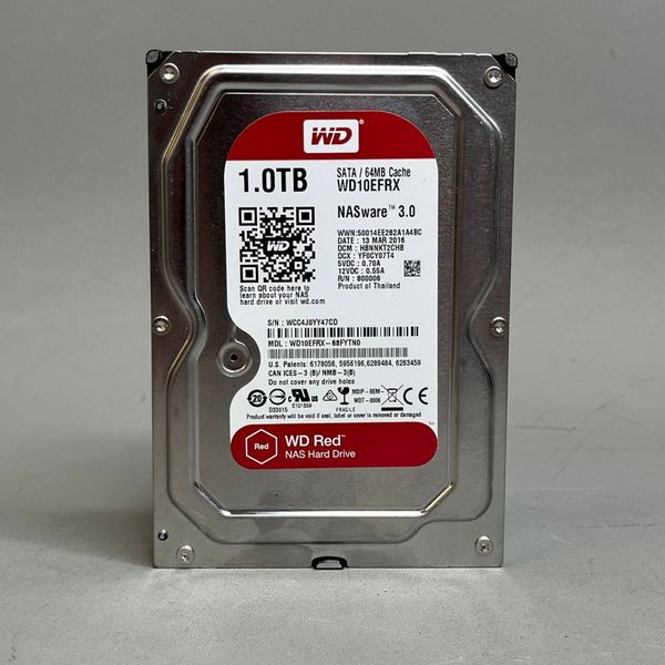 Жесткий диск WD Red 1ТБ WD10EFRX
