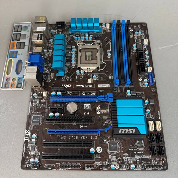 Материнская плата MSI Z77A-G43 (LGA1155, ATX)