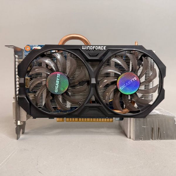 Видеокарта PCI-E GigaByte GeForce GTX 750 Ti WF OC 2048MB 128bit GDDR5 [GV-N75TOC2-2GI] DVI HDMI