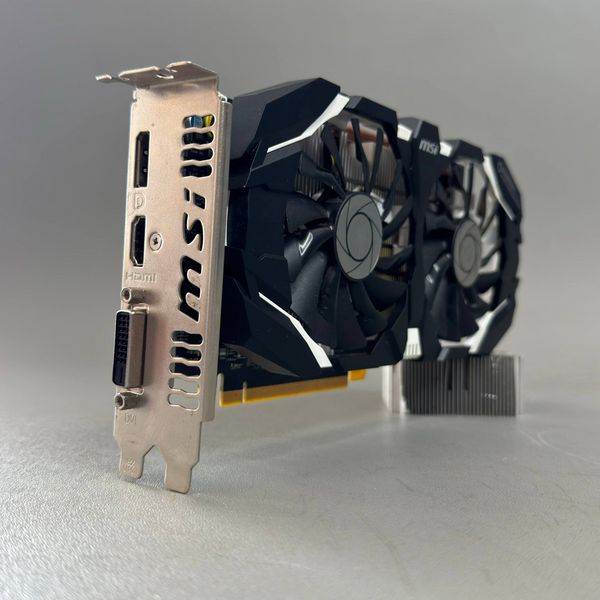 Видеокарта PCI-E MSI GeForce GTX 1060 ARMOR OC 6144MB 192bit GDDR5 [GTX 1060 ARMOR 6G OCV1] DVI HDMI DP