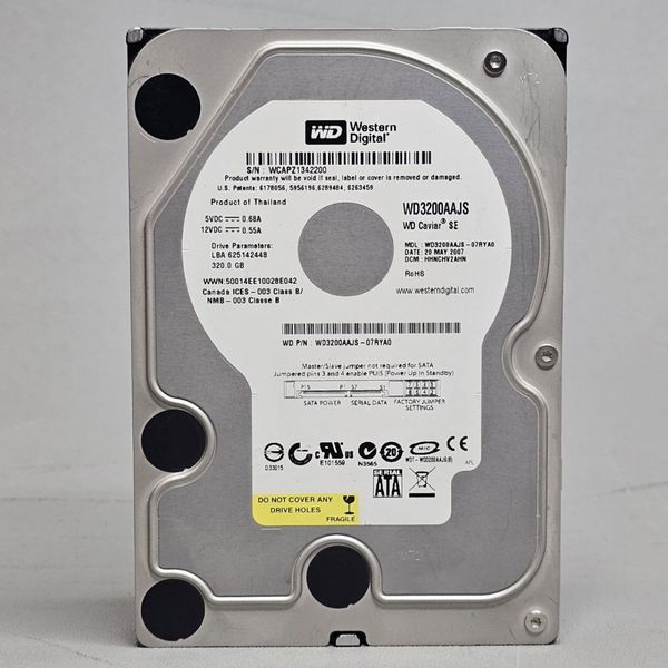 Жесткий диск Western Digital WD3200AAJS 320Gb SATAII 3,5