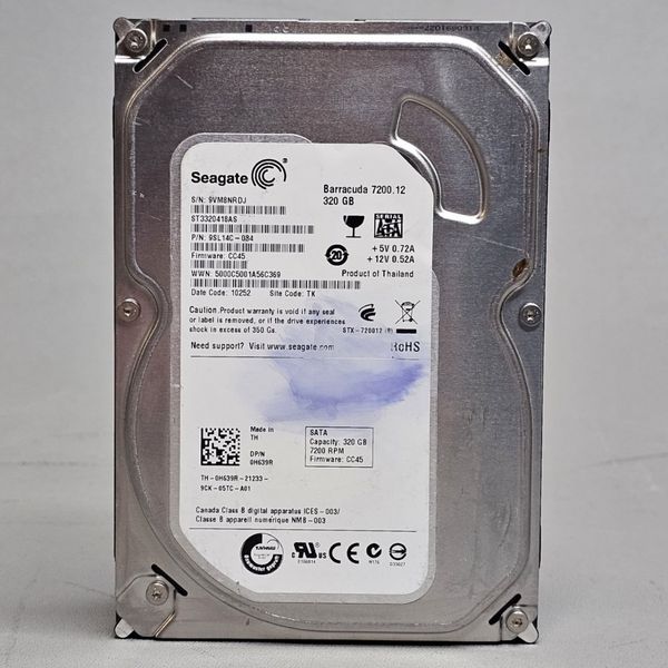 Жесткий диск Seagate 320ГБ 3.5