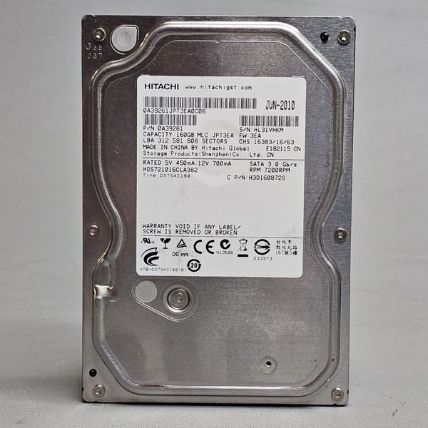 Жесткий диск Hitachi 160ГБ 3.5
