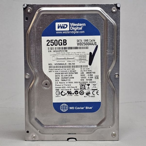 Жесткий диск WD 250ГБ 3.5