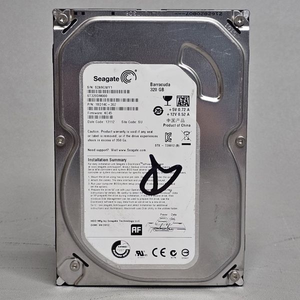 Жесткий диск Seagate 320ГБ 3.5