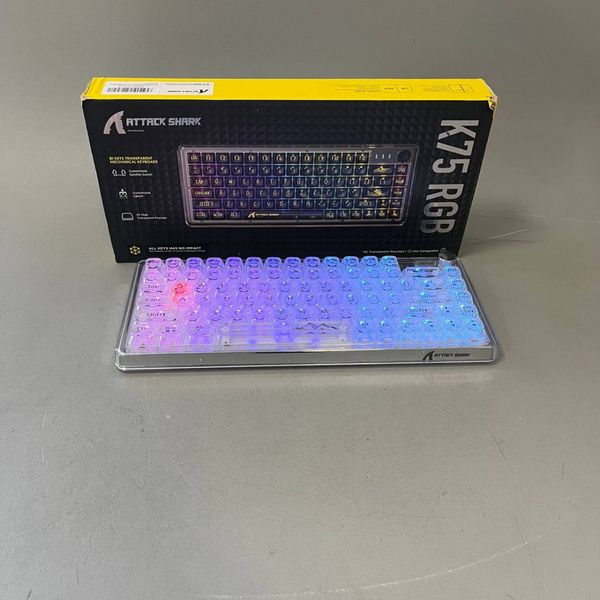 Игровая Механическая клавиатура Attack Shark K75 RGB