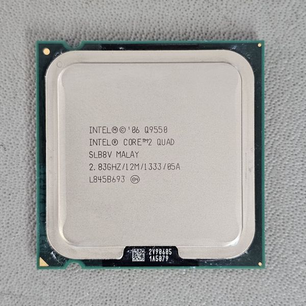Процессор Intel Core 2 Quad Q9550 (2,83 ГГц, LGA 775, 12 Мб, 4 ядра)