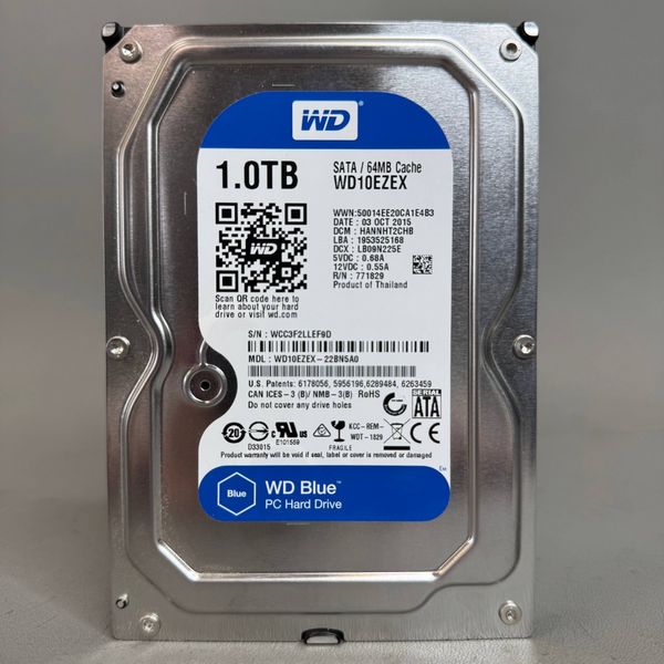Жесткий диск Western Digital WD Blue 1 тб WD10ezex