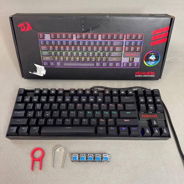 Клавиатура проводная Redragon Kumara RGB