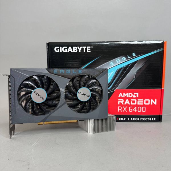 Видеокарта GIGABYTE AMD Radeon RX 6400 EAGLE [GV-R64EAGLE-4GD]