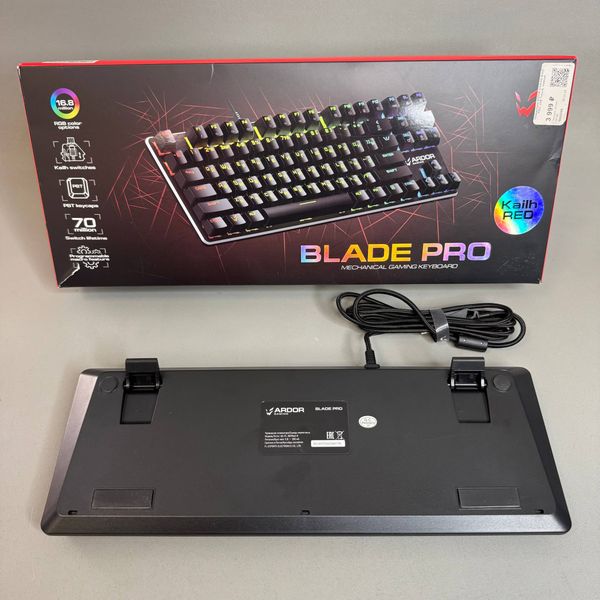 Клавиатура проводная ARDOR GAMING Blade PRO черная