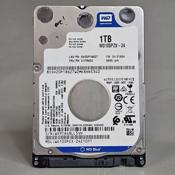 Жесткий диск WD Blue WD10spzx, 1тб, HDD, SATA III