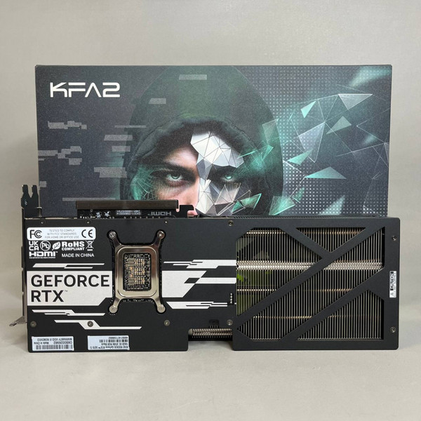Видеокарта KFA2 GeForce RTX 5070 Ti ROCK(X) OC 3FAN RGB Black [57IZN6MDBUEK]