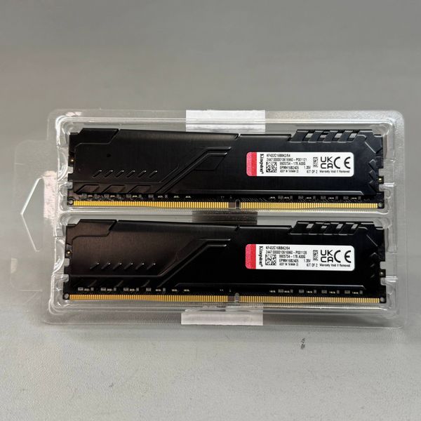 Оперативная память Kingston FURY Beast Black [KF432C16BBK2/64] 64 ГБ