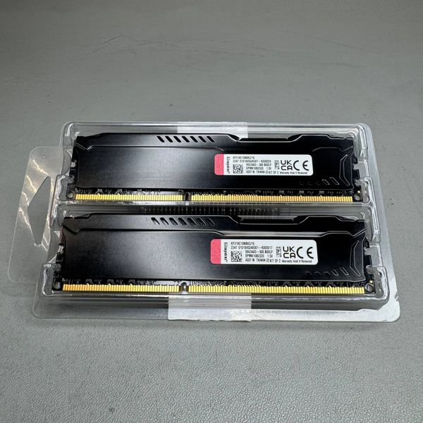 Оперативная память Kingston FURY Beast Black [KF318C10BBK2/16] 16 ГБ