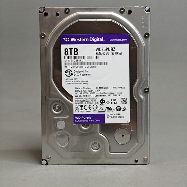 8 ТБ Жесткий диск WD Purple [WD85PURZ]