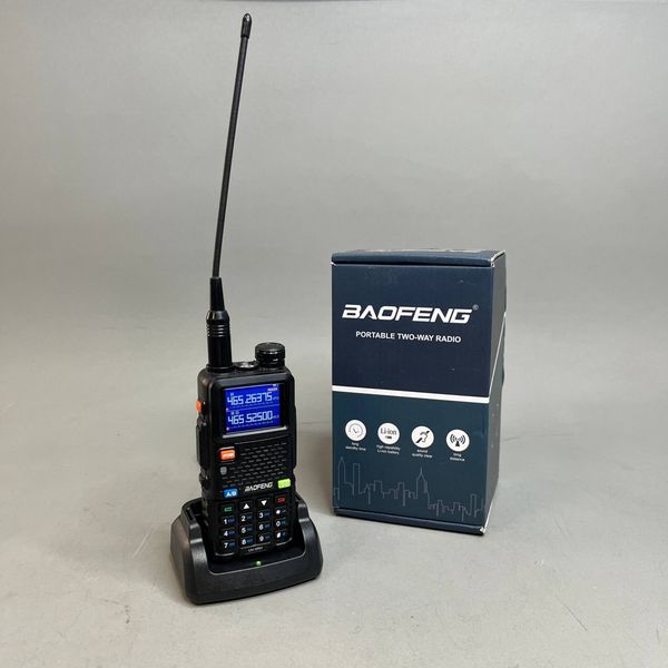 Рация BAOFENG UV-5RH 10 W для охоты и рыбалки / USB type-C / цветной дисплей