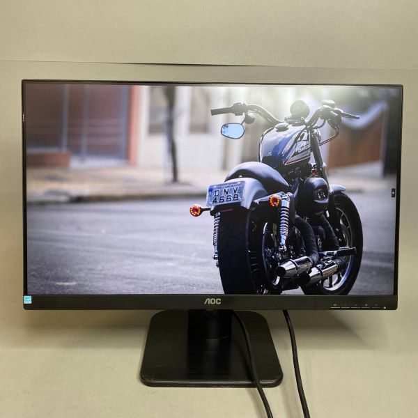23.8'' Монитор AOC 24E1Q FHD, IPS, VGA, HDMI, DP черный