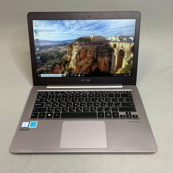 13.3'' FHD Ноутбук ASUS ZENBOOK UX310UA-FB408T серебристый