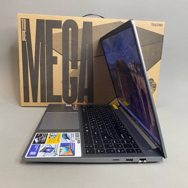16'' IPS Ноутбук Tecno Megabook K16S серый