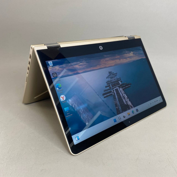 14'' Сенсорный Ноутбук HP pavilion x360 convertible золотистый