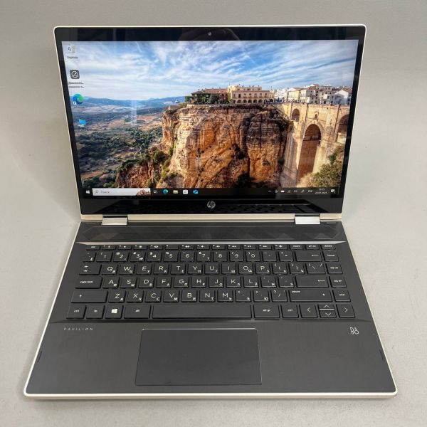 14'' Сенсорный Ноутбук HP pavilion x360 convertible 14-dd0005ur серебристый
