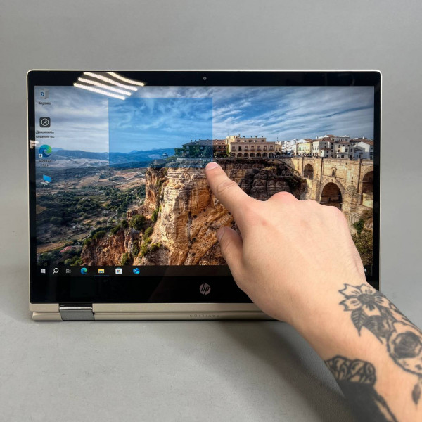 14'' Сенсорный Ноутбук HP pavilion x360 convertible 14-dd0005ur серебристый