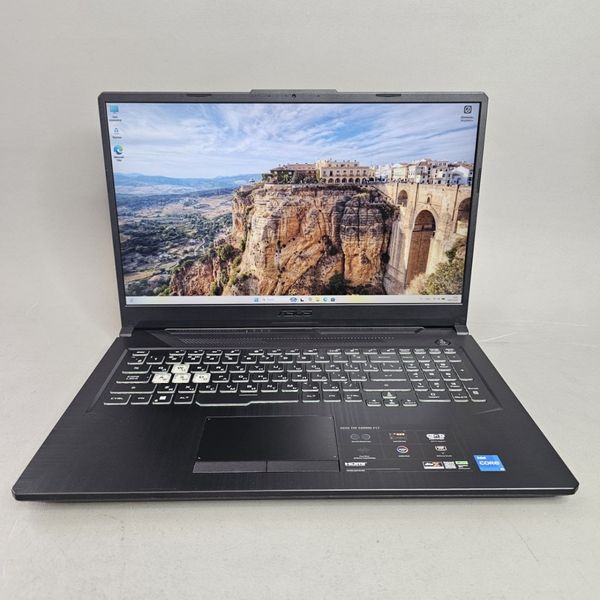 17.3'' FHD 144Hz Ноутбук ASUS TUF Gaming F17 FX706HF-HX014 черный